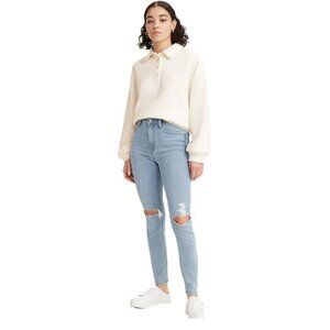 Levi's Women's 721 High Rise Skinny Jeans, Lapis Link-Light Indigo, 30 Regular